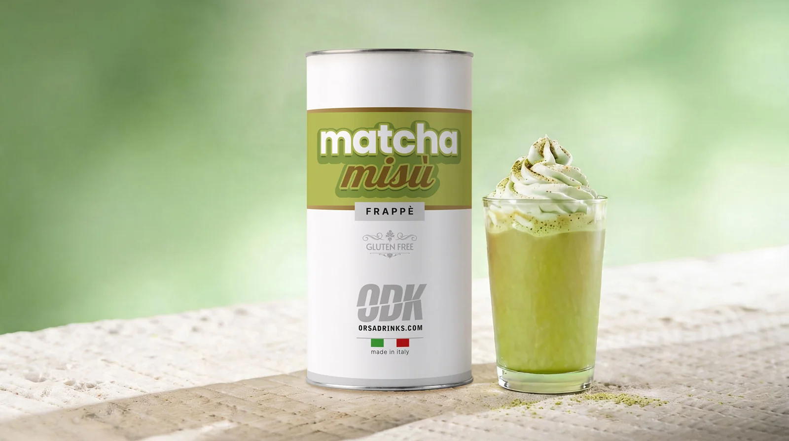 ODK matcha frappe